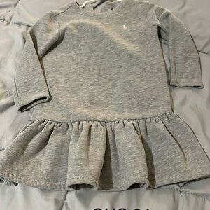 Ralph Lauren Gray Long Sleeve Dress